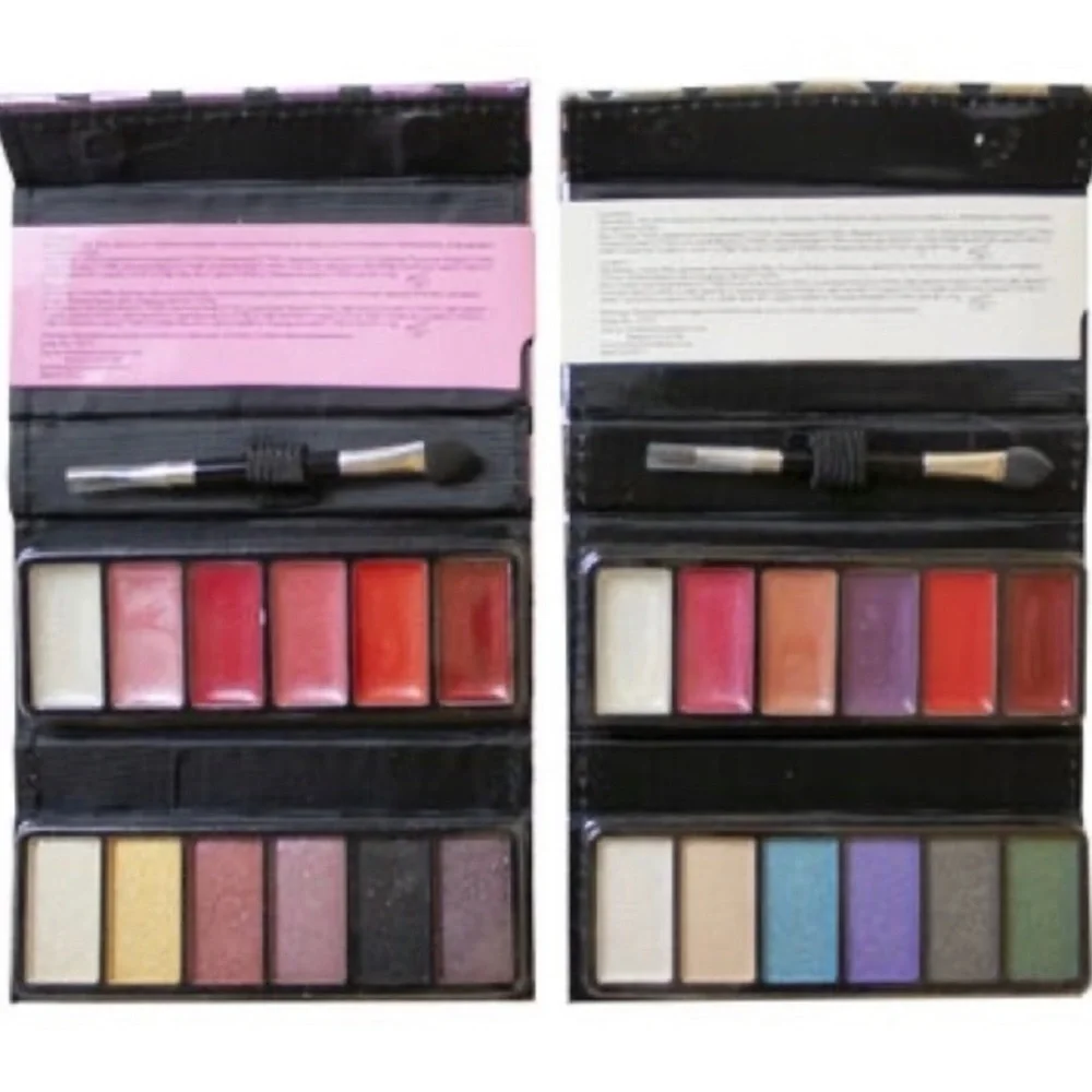 2 Spotlight Eyeshadows & Lipgloss Set NWT